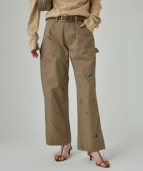 PAYDAY（ペイデイ）の「【PAYDAY】ペイントパンツ（その他パンツ・レディース・ホワイト/ベージュ・36inch/38inch）」の16枚目の写真