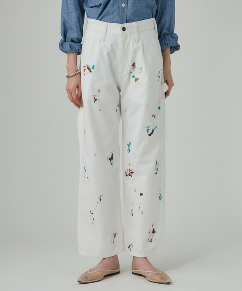 PAYDAY（ペイデイ）の「【PAYDAY】ペイントパンツ（その他パンツ・レディース・ホワイト/ベージュ・36inch/38inch）」の12枚目の写真