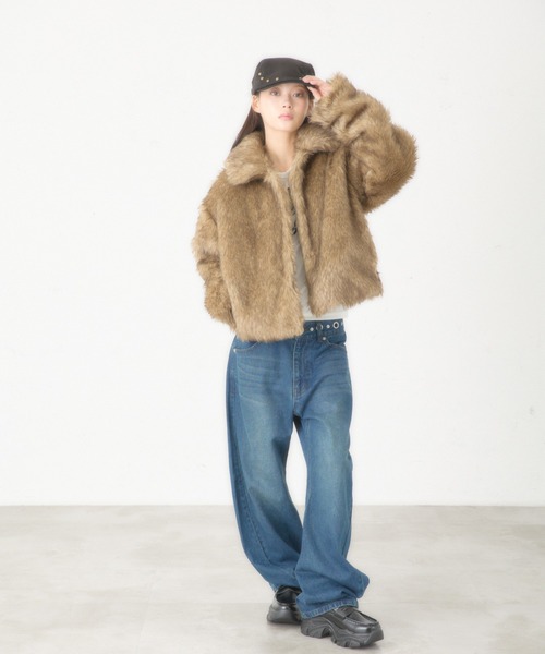 日本限定】FAKE FUR COAT / フェイクファーコート（その他アウター