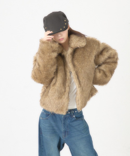 日本限定】FAKE FUR COAT / フェイクファーコート（その他アウター