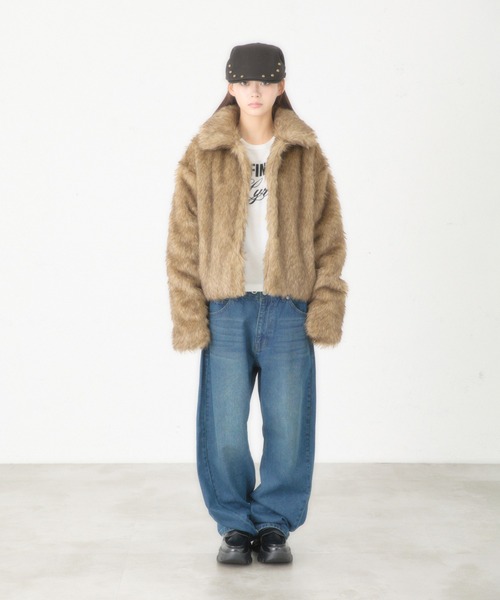 セール】【日本限定】FAKE FUR COAT / フェイクファーコート（その他