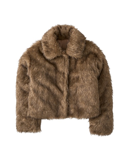 FCMM(エフシーエムエム)の「【日本限定】FAKE FUR COAT / フェイクファーコート(その他アウター・レディース・ブラウン・MEDIUM/SMALL)」の17枚目の写真