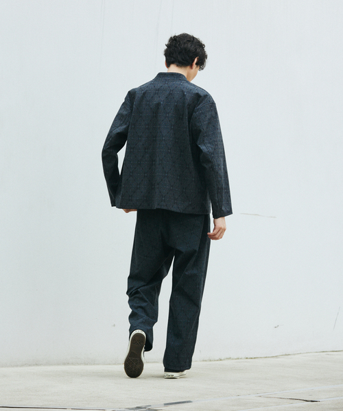 JOURNAL STANDARD(ジャーナルスタンダード)の「TRICOT CORD カーディガン ジャケット / セットアップ対応(カーディガン/ボレロ・メンズ・チャコールグレー/ブラック/チョコ/ダークブルー・SMALL/MEDIUM/LARGE)」の13枚目の写真