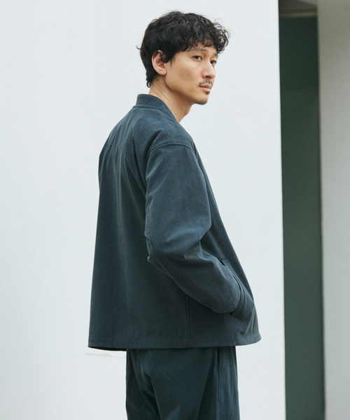 JOURNAL STANDARD(ジャーナルスタンダード)の「TRICOT CORD カーディガン ジャケット / セットアップ対応(カーディガン/ボレロ・メンズ・チャコールグレー/ブラック/チョコ/ダークブルー・SMALL/MEDIUM/LARGE)」の15枚目の写真