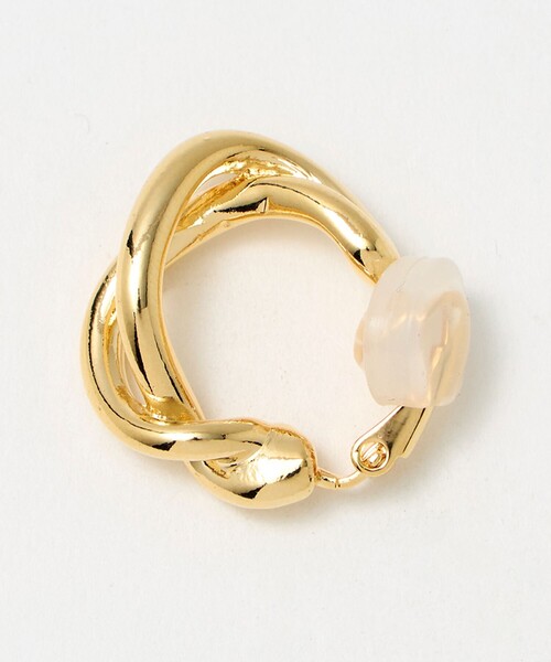 green label relaxing（グリーンレーベルリラクシング）の「ツイストフープ イヤリング 2（イヤリング・レディース・ゴールド/シルバー・FREE）」の11枚目の写真