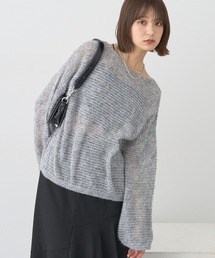 earth music&ecology | ふんわりシアープルオーバー(Tシャツ/カットソー)