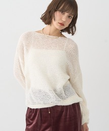 earth music&ecology | ふんわりシアープルオーバー(Tシャツ/カットソー)