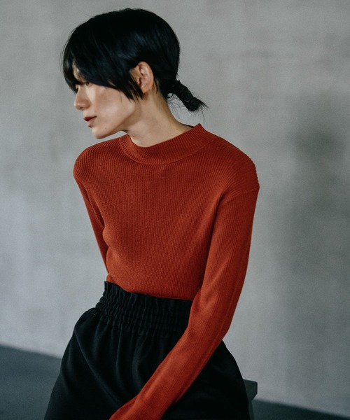 12ゲージハイネックリブプルオーバー2 582379（ニット/セーター