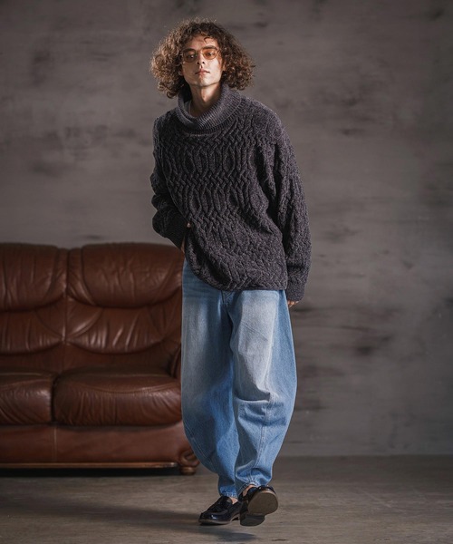 SATUR 韓国　クリーム タートルネックセーター 洗える】CASHMERE BLEND タートルネック ニット / J.PRESS