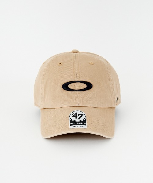 OAKLEY（オークリー）の「[OAKLEY/オークリー] REMIX DAD ブランド刺繍ロゴ 47キャップ（キャップ・メンズ・ブラック/ベージュ・ONE SIZE）」の12枚目の写真