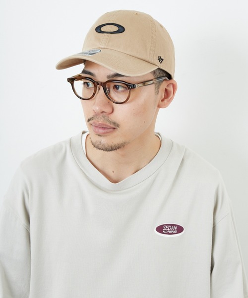 OAKLEY（オークリー）の「[OAKLEY/オークリー] REMIX DAD ブランド刺繍ロゴ 47キャップ（キャップ・メンズ・ブラック/ベージュ・ONE SIZE）」の6枚目の写真