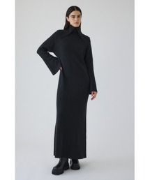 RIM.ARK | Long high collar knit dress ロングハイカラーニットドレス(ドレス)