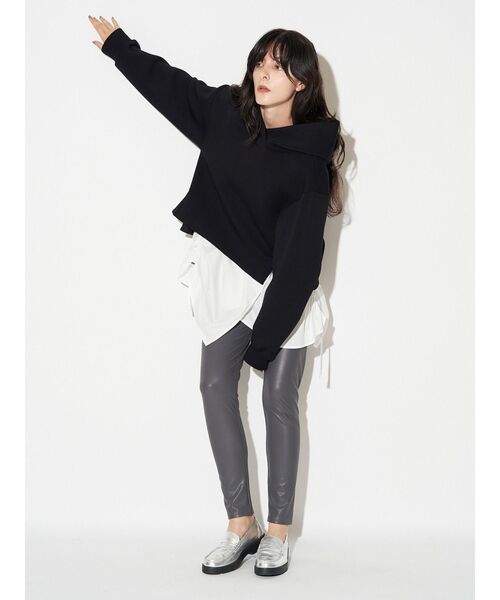 ELENDEEK エレンディーク レザー レギンス フォーレザーレギンス（その他パンツ）｜ELENDEEK（エレンディーク）の