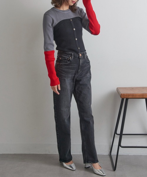 RED CARD TOKYO(レッドカード)の「【RED CARD】One-Day Midrise(デニムパンツ・レディース・ダークブルー/ブルー/ブラック・25inch/24inch/23inch/22inch)」の20枚目の写真