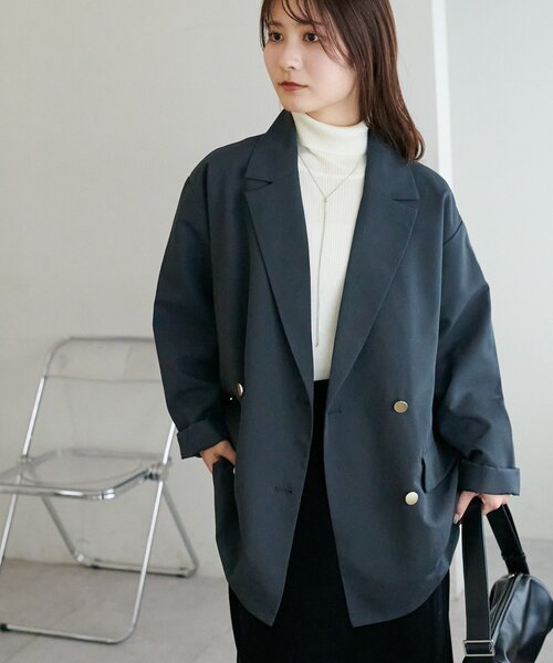 セール】【WEB限定】金ボタンWテーラージャケット（テーラード