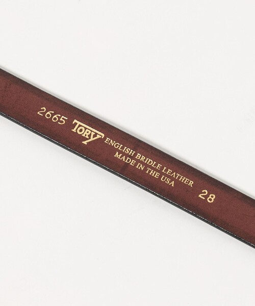 Steven Alan（スティーブンアラン）の「＜TORY LEATHER＞MINI HOOF PICK BELT/ベルト（ベルト・レディース・ブラック/ブラウン系・28）」の4枚目の写真