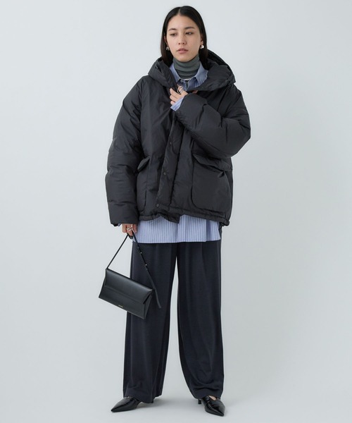 Chaos REMI RELIEF ショートダウン　黒　ブラック Chaos(カオス)/ ◇REMI RELIEF◇ 別注ショートダウン（ダウン