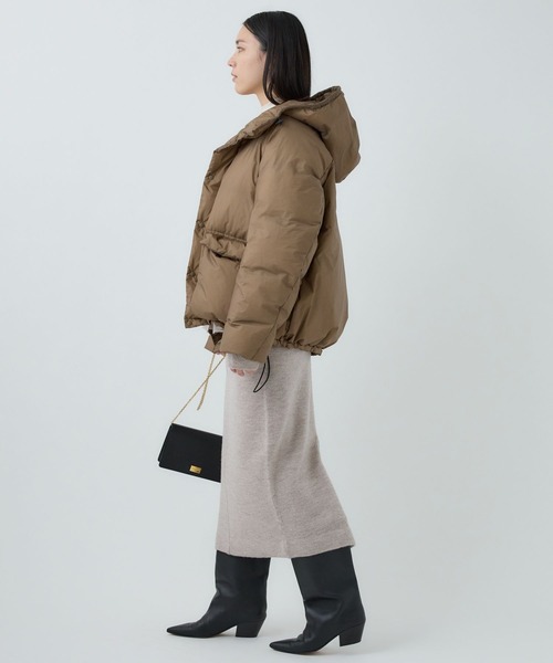 Chaos（カオス）の「Chaos(カオス)/  ◇REMI RELIEF◇ 別注ショートダウン（ダウンジャケット/コート・レディース・モカ/カーキ/グレー系その他・FREE）」の7枚目の写真