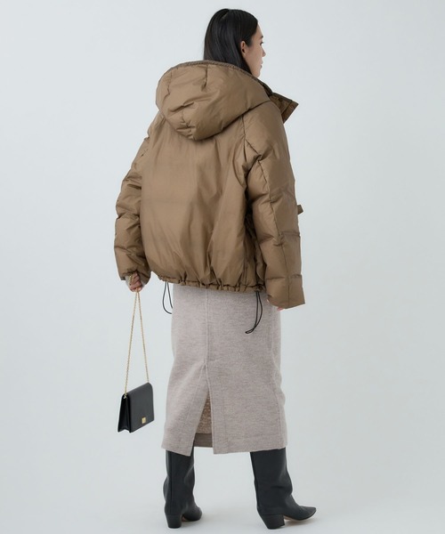 Chaos（カオス）の「Chaos(カオス)/  ◇REMI RELIEF◇ 別注ショートダウン（ダウンジャケット/コート・レディース・モカ/カーキ/グレー系その他・FREE）」の8枚目の写真