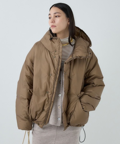 Chaos（カオス）の「Chaos(カオス)/  ◇REMI RELIEF◇ 別注ショートダウン（ダウンジャケット/コート・レディース・モカ/カーキ/グレー系その他・FREE）」の11枚目の写真