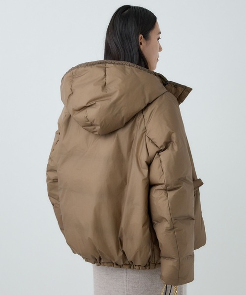 Chaos（カオス）の「Chaos(カオス)/  ◇REMI RELIEF◇ 別注ショートダウン（ダウンジャケット/コート・レディース・モカ/カーキ/グレー系その他・FREE）」の13枚目の写真