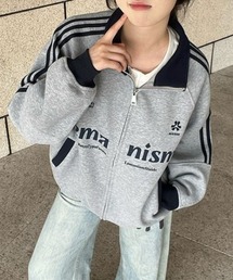 Vipoa（ヴィポア）の「ラインスウェットトラックジャケット（スウェット）」