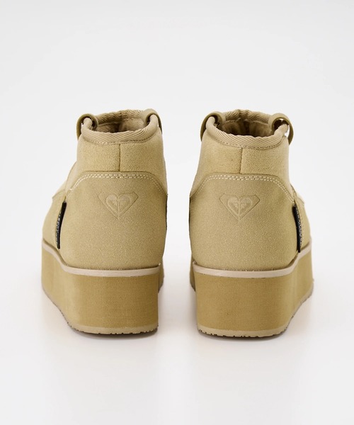 ROXY(ロキシー)の「MONARCH GROVE SUPER/ロキシー撥水加工スエードショートブーツ(ブーツ・レディース・ベージュ/ブラック・23cm/24cm/25cm)」の9枚目の写真