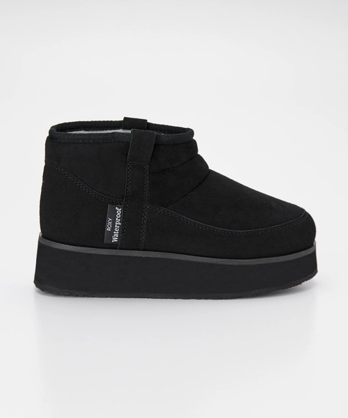 ROXY(ロキシー)の「MONARCH GROVE SUPER/ロキシー撥水加工スエードショートブーツ(ブーツ・レディース・ベージュ/ブラック・23cm/24cm/25cm)」の3枚目の写真