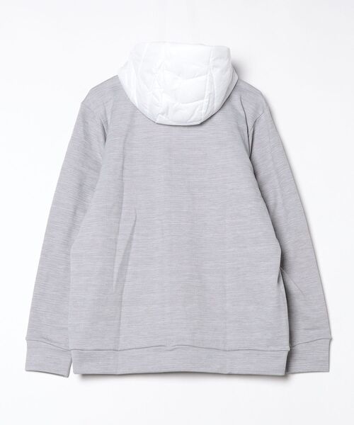 OAKLEY（オークリー）の「オークリー  OAKLEY HYBRID PUFF FLEECE 7.0/アウター・ジャケット/ゴルフコレクション/吸汗速乾/UPF50+/OAKLEY（その他アウター・メンズ・ホワイト×グレー/ベージュ・L/M/S）」の5枚目の写真