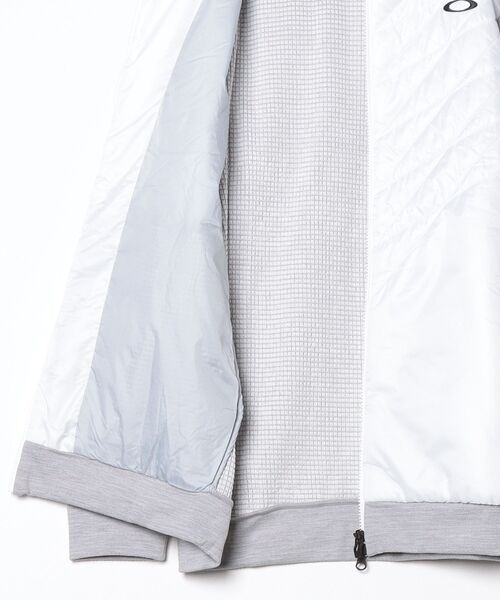 OAKLEY（オークリー）の「オークリー  OAKLEY HYBRID PUFF FLEECE 7.0/アウター・ジャケット/ゴルフコレクション/吸汗速乾/UPF50+/OAKLEY（その他アウター・メンズ・ホワイト×グレー/ベージュ・L/M/S）」の6枚目の写真