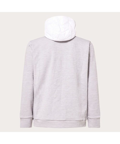 OAKLEY（オークリー）の「オークリー  OAKLEY HYBRID PUFF FLEECE 7.0/アウター・ジャケット/ゴルフコレクション/吸汗速乾/UPF50+/OAKLEY（その他アウター・メンズ・ホワイト×グレー/ベージュ・L/M/S）」の4枚目の写真