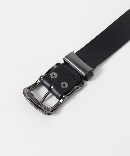 ITEMS URBANRESEARCH（アイテムズ アーバンリサーチ）の「Belt 350（ベルト・メンズ・ブラック/ダークブラウン・-）」の6枚目の写真