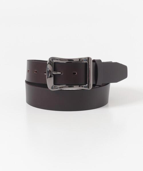 ITEMS URBANRESEARCH（アイテムズ アーバンリサーチ）の「Belt 350（ベルト・メンズ・ブラック/ダークブラウン・-）」の7枚目の写真