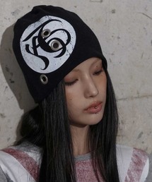 FANCY CLUB（ファンシークラブ）の「A'GEM/9 × .kom 『FANCY CLUB/ファンシークラブ』 FY EYELET BEANIE/アイレット ニットキャップ（ニットキャップ/ビーニー）」