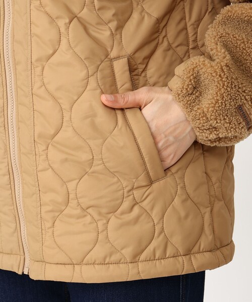 Columbia(コロンビア)の「防寒 きれいめ Columbia/ウィメンズ クリスタルベンド インサレーテッド ジャケット/コロンビア(その他アウター・レディース・ブラウン/ストーン/ブラック・L/XL/M/S)」の18枚目の写真