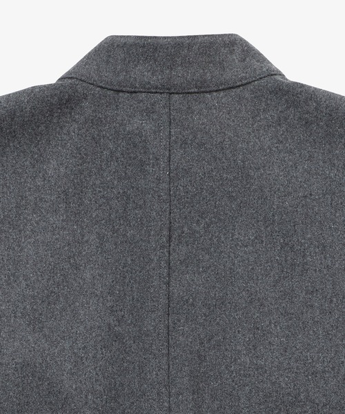 LACOSTE(ラコステ)の「ウールブレンドメルトン スタンドカラーシャツブルゾン(シャツ/ブラウス・メンズ・チャコールグレー/グレー/ブラック・40/38/39/41)」の11枚目の写真