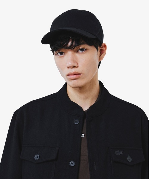 LACOSTE(ラコステ)の「ウールブレンドメルトン スタンドカラーシャツブルゾン(シャツ/ブラウス・メンズ・チャコールグレー/グレー/ブラック・40/38/39/41)」の16枚目の写真