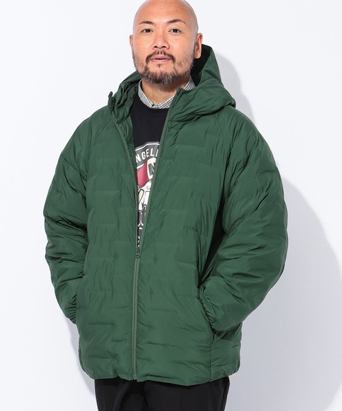 B&T CLUB（ビーティークラブ）の「中綿 ブルゾン メンズ 大きいサイズ SUNBURNER フルジップ カジュアル オフィスカジュアル B＆T CLUB (ビーアンドティークラブ)（ダウンジャケット/コート・メンズ・ホワイト/グリーン/ブラック/ブルー・X1(3L～4L)/X2(4L～5L)/X3(6L～7L)）」の11枚目の写真