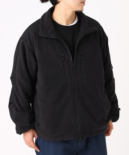 DAIWA PIER39（ダイワピア39）の「DAIWA PIER39 TECH FLEECE JACKET BJ-70025W（その他アウター・メンズ・チャコールグレー/ブラウン/ブラック・SMALL/LARGE/MEDIUM/X-LARGE）」の2枚目の写真