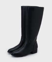 OPAQUE.CLIP | レザー調ロングブーツ(ブーツ)