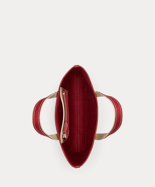 Polo ベア キャンバス スモール ショッパー トート（トートバッグ