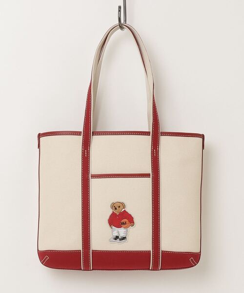 Polo ベア キャンバス スモール ショッパー トート（トート