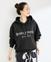 RUSSELL ATHLETIC / ラッセル・アスレティック 別注 裏毛ロゴフーディー