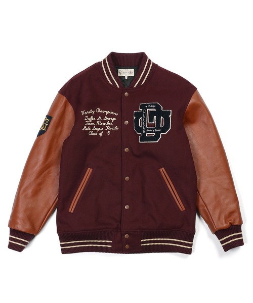セール】VARSITY JACKET：バーシティジャケット スタジャン