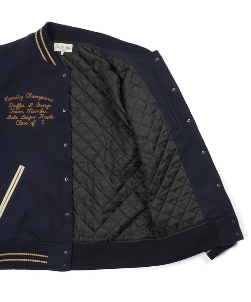 セール】VARSITY JACKET：バーシティジャケット スタジャン