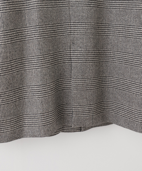 追加》オーバーサイズチェックジャケット（テーラードジャケット