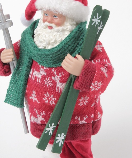 セール】【2025Xmas】スタンドサンタオブジェ（インテリア雑貨）｜niko