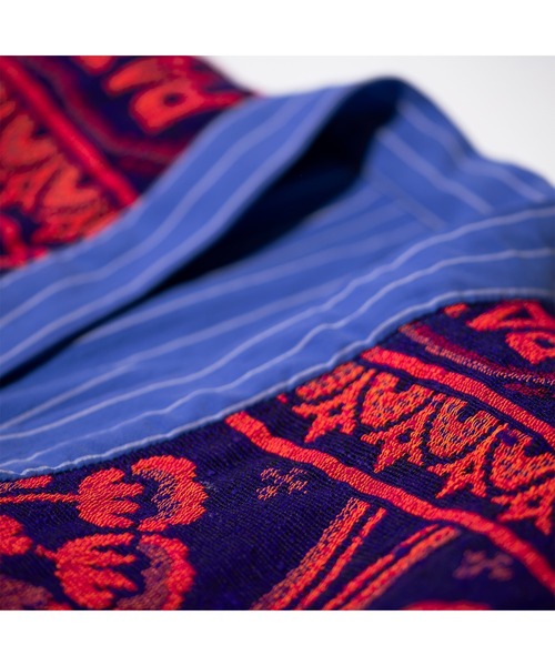 PUEBCO（プエブコ）の「RUG FABRIC REVERSIBLE GOWN Navy Blue（ガウン/バスローブ・メンズ・ブルー系その他・ONE SIZE）」の9枚目の写真