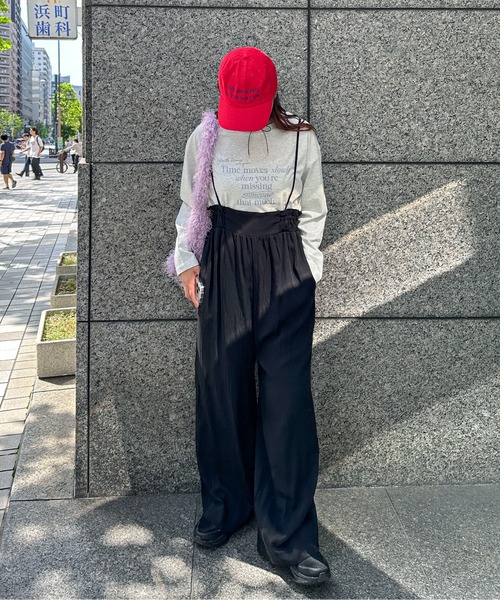 PILIT（ピリット）の「レタリング　ロゴロンTee（Tシャツ/カットソー・レディース・アイボリー/オートミール/イエロー系その他・MEDIUM）」の16枚目の写真