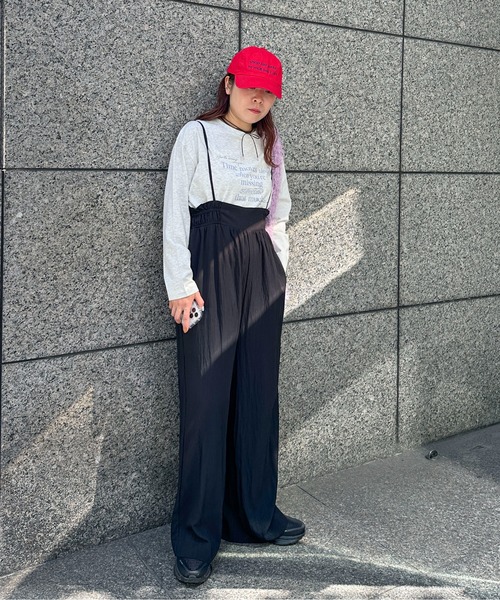 PILIT（ピリット）の「レタリング　ロゴロンTee（Tシャツ/カットソー・レディース・アイボリー/オートミール/イエロー系その他・MEDIUM）」の18枚目の写真